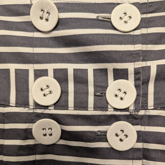 Vero Moda Black and Grey Knee-length Skirt With Pockets - Picture 3 of 10